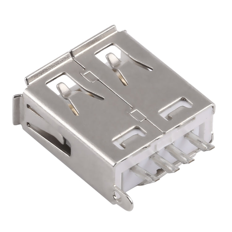 50 PCS USB 2.0 Female 4 Pin 180 Degrees Socket Connector