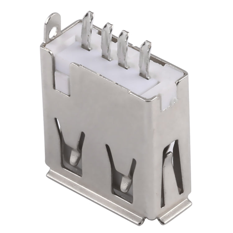 50 PCS USB 2.0 Female 4 Pin 180 Degrees Socket Connector