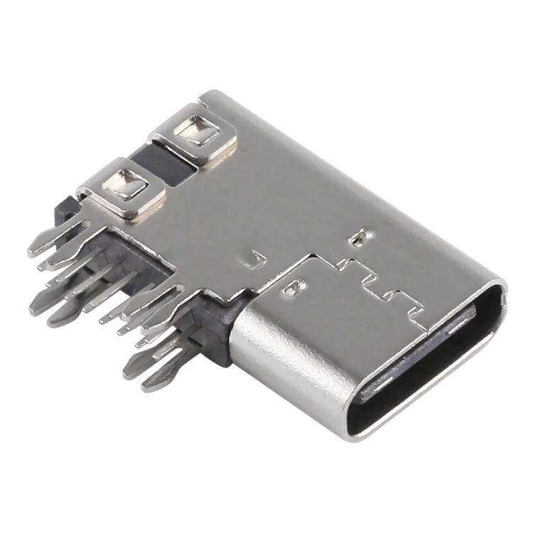 50 PCS USB-C / Type-C Female 14 Pin Side Plug Socket Connector