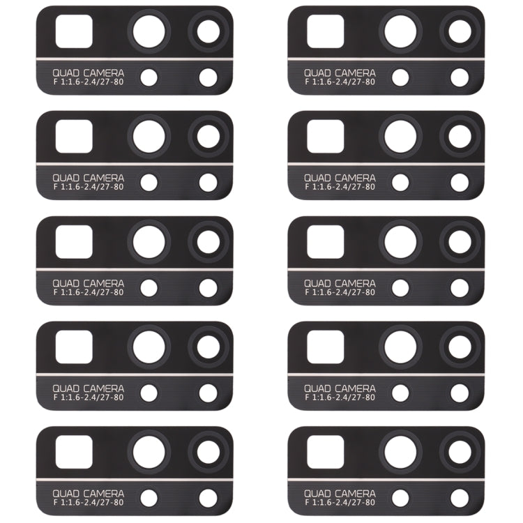 For Huawei Honor 30 10pcs Back Camera Lens