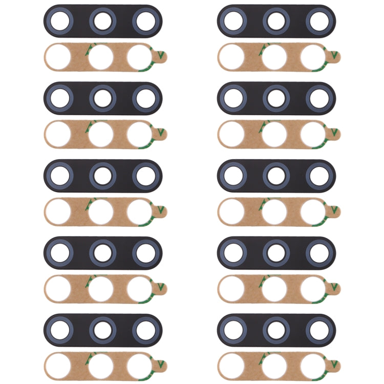 For Huawei Enjoy 10e 10pcs Back Camera Lens