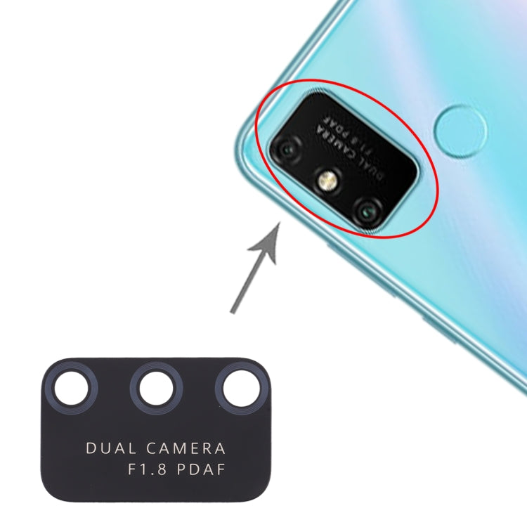 For Huawei Honor Play 9A 10pcs Back Camera Lens 3 Holes