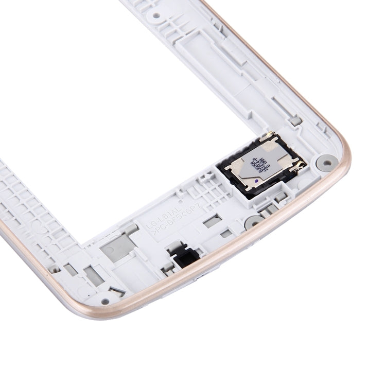 Back Plate Housing Camera Lens Panel with Speaker Ringer Buzzer for LG K10