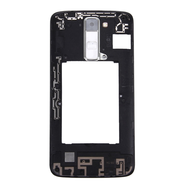 Back Plate Housing Camera Lens Panel with Speaker Ringer Buzzer & Vibrating Motor for LG K7