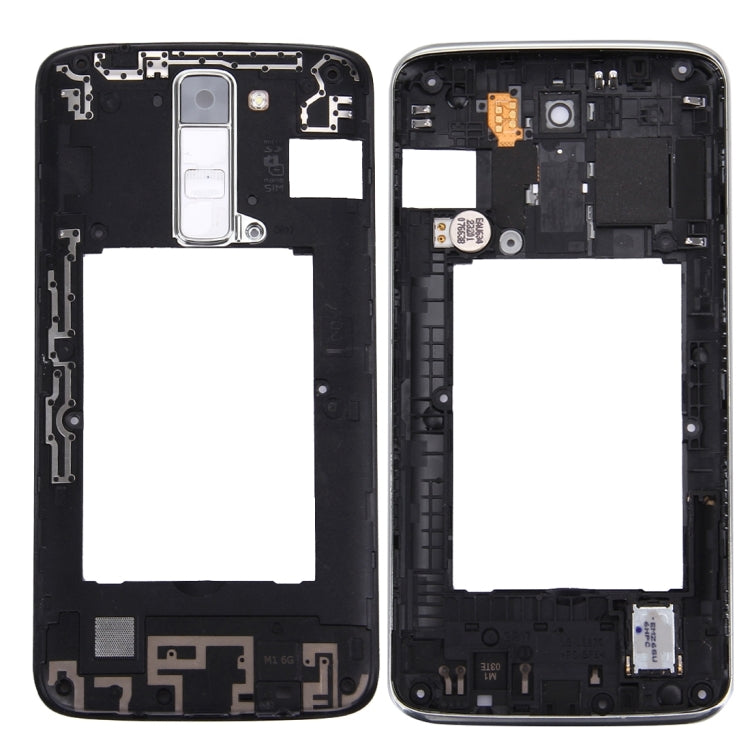 Back Plate Housing Camera Lens Panel with Speaker Ringer Buzzer & Vibrating Motor for LG K7