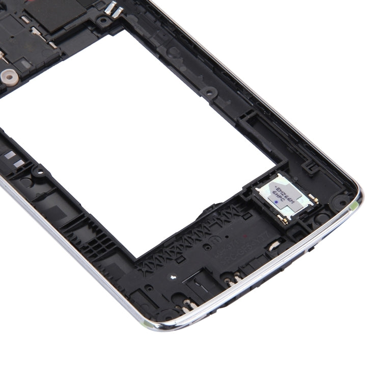 Back Plate Housing Camera Lens Panel with Speaker Ringer Buzzer & Vibrating Motor for LG K8(Gold)