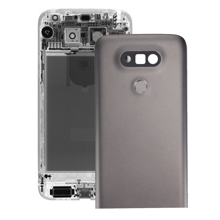 Metal Back Cover with Back Camera Lens & Fingerprint Button for LG G5