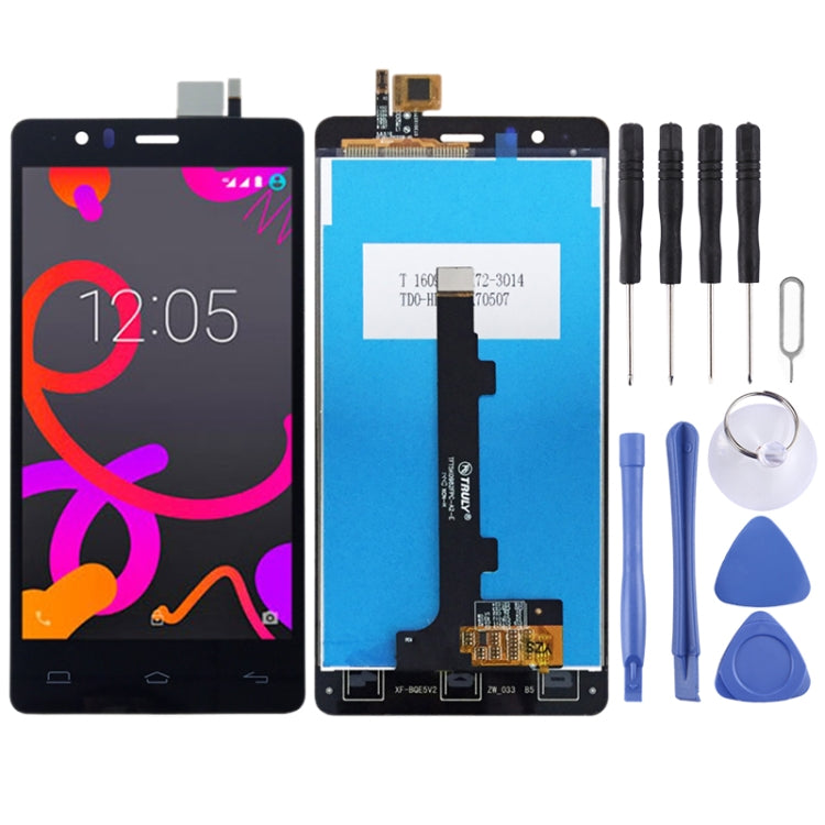 TFT LCD Screen for BQ Aquaris E5 (0760)with Digitizer Full Assembly (Black)