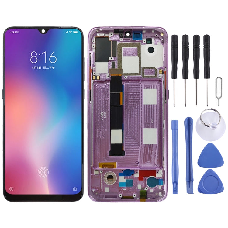 Original AMOLED LCD Screen for Xiaomi Mi 9 Digitizer Full Assembly with Frame