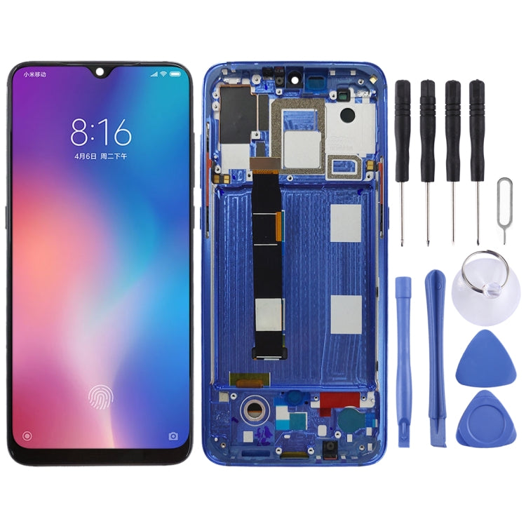 Original AMOLED LCD Screen for Xiaomi Mi 9 Digitizer Full Assembly with Frame