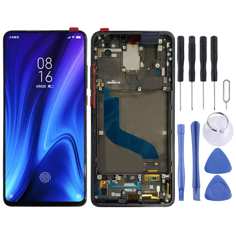 Original AMOLED LCD Screen for Xiaomi 9T Pro / Redmi K20 Pro / Redmi K20 Digitizer Full Assembly with Frame