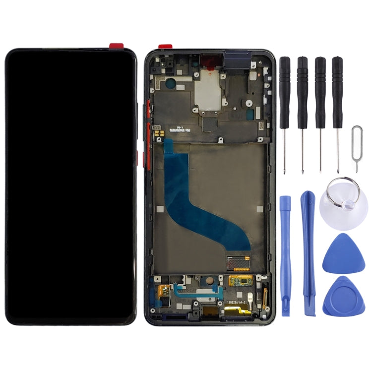Original AMOLED LCD Screen for Xiaomi 9T Pro / Redmi K20 Pro / Redmi K20 Digitizer Full Assembly with Frame