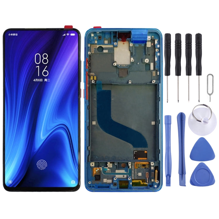 Original AMOLED LCD Screen for Xiaomi 9T Pro / Redmi K20 Pro / Redmi K20 Digitizer Full Assembly with Frame