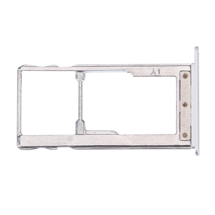For Meizu Pro 5 SIM + SIM / Micro SD Card Tray  (Silver)