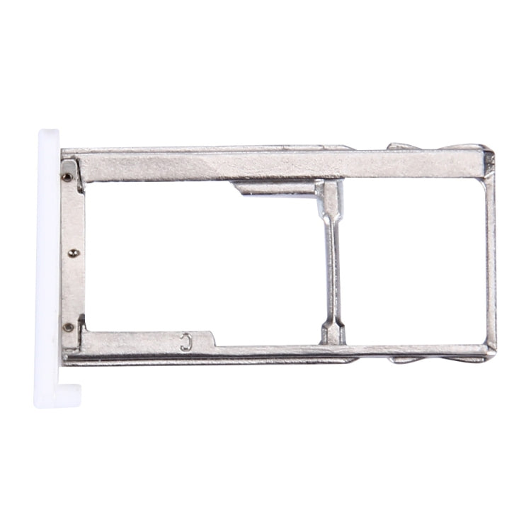 For Meizu M3 / Meilan 3 SIM + SIM / Micro SD Card Tray  (White)