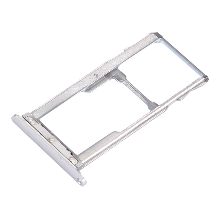 For Meizu M3 Note / Meilan Note 3 SIM + SIM / Micro SD Card Tray  (Silver)