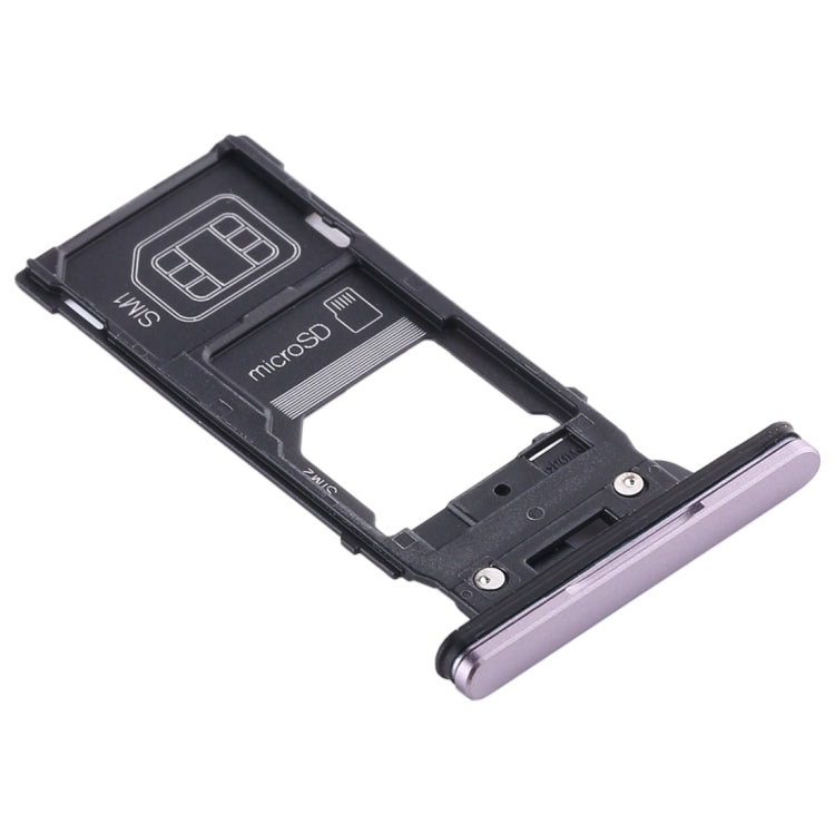 SIM Card Tray + SIM Card Tray + Micro SD Card Tray for Sony Xperia XZ2