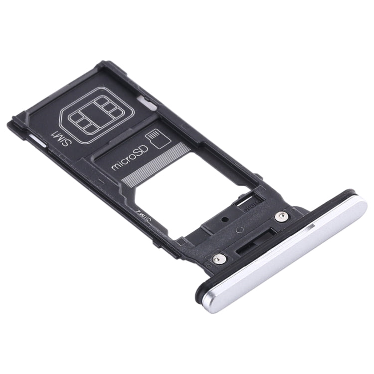 SIM Card Tray + SIM Card Tray + Micro SD Card Tray for Sony Xperia XZ2