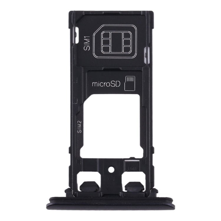 SIM Card Tray + SIM Card Tray + Micro SD Card Tray for Sony Xperia XZ2 Compact