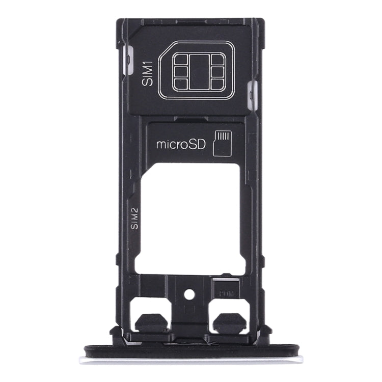 SIM Card Tray + SIM Card Tray + Micro SD Card Tray for Sony Xperia XZ2 Compact