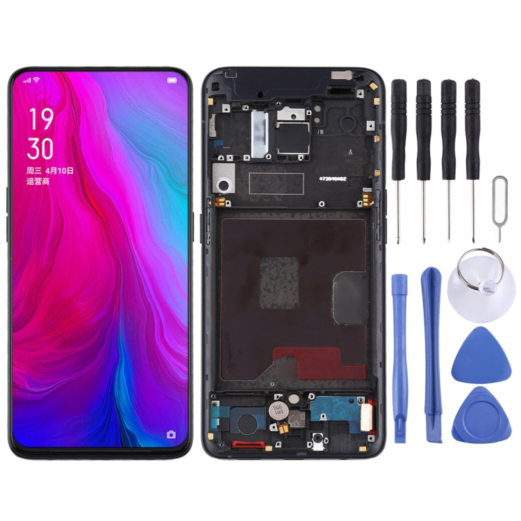 Original LCD Screen for OPPO Reno / Reno 5G Digitizer Full Assembly with Frame