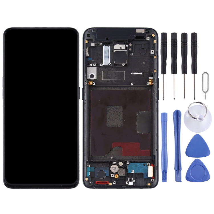 Original LCD Screen for OPPO Reno / Reno 5G Digitizer Full Assembly with Frame