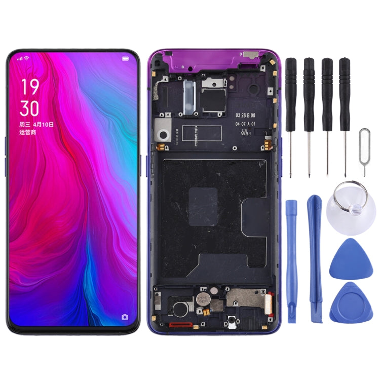 Original LCD Screen for OPPO Reno / Reno 5G Digitizer Full Assembly with Frame