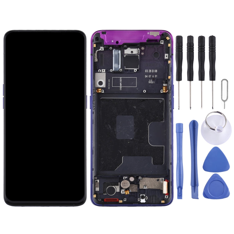 Original LCD Screen for OPPO Reno / Reno 5G Digitizer Full Assembly with Frame