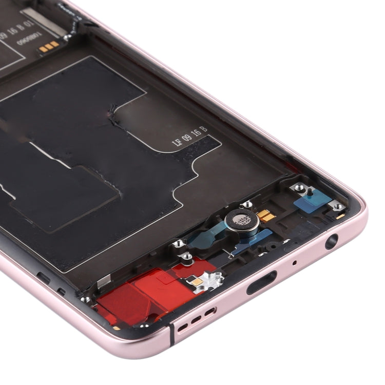 Original LCD Screen for OPPO Reno2 Digitizer Full Assembly with Frame (Pink)