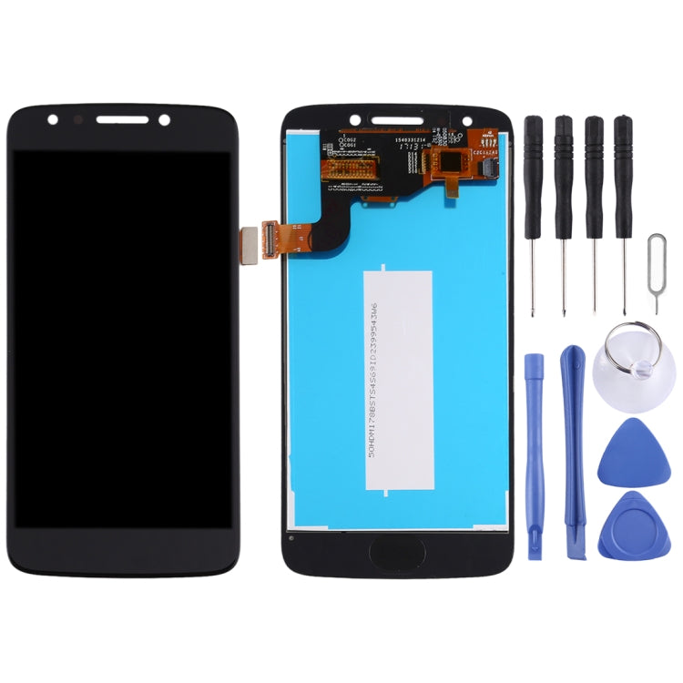 Original LCD Screen for Motorola E4 XT1765 / XT1766 (US Version)with Digitizer Full Assembly  (Black)
