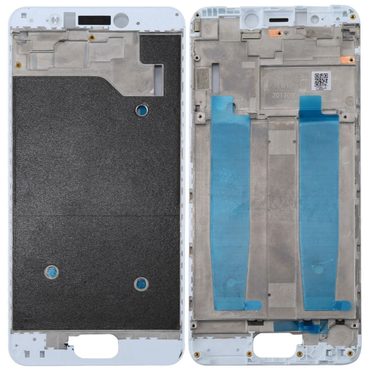 Front Housing LCD Frame Bezel Plate for Asus ZenFone 4 max ZC520KL(White)