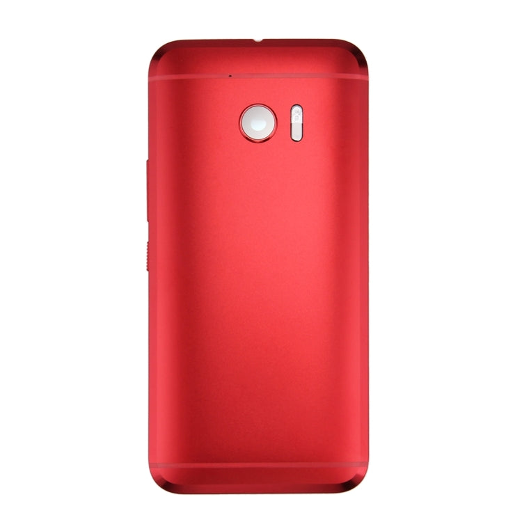 Full Housing Cover (Front Housing LCD Frame Bezel Plate + Back Cover) for HTC 10 / One M10(Red)