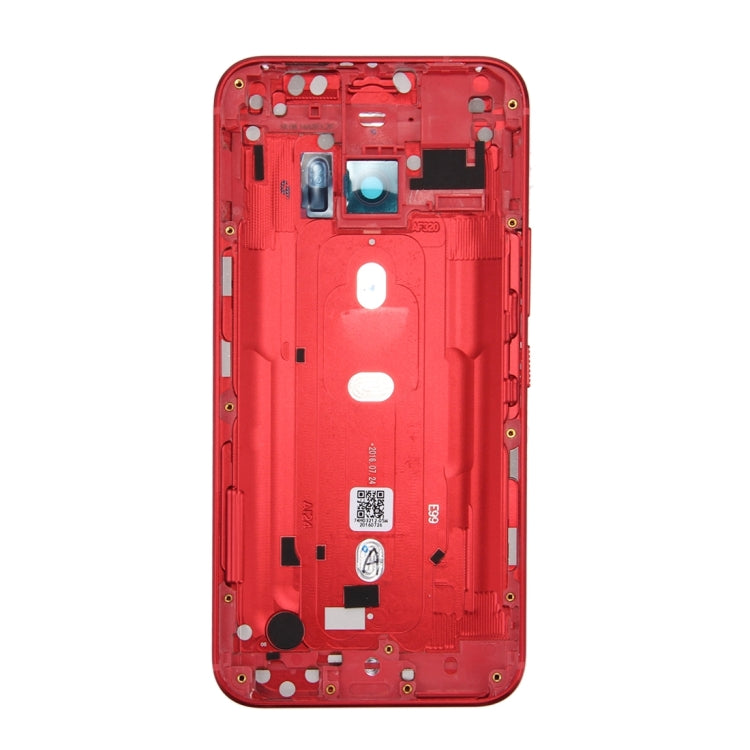 Full Housing Cover (Front Housing LCD Frame Bezel Plate + Back Cover) for HTC 10 / One M10(Red)