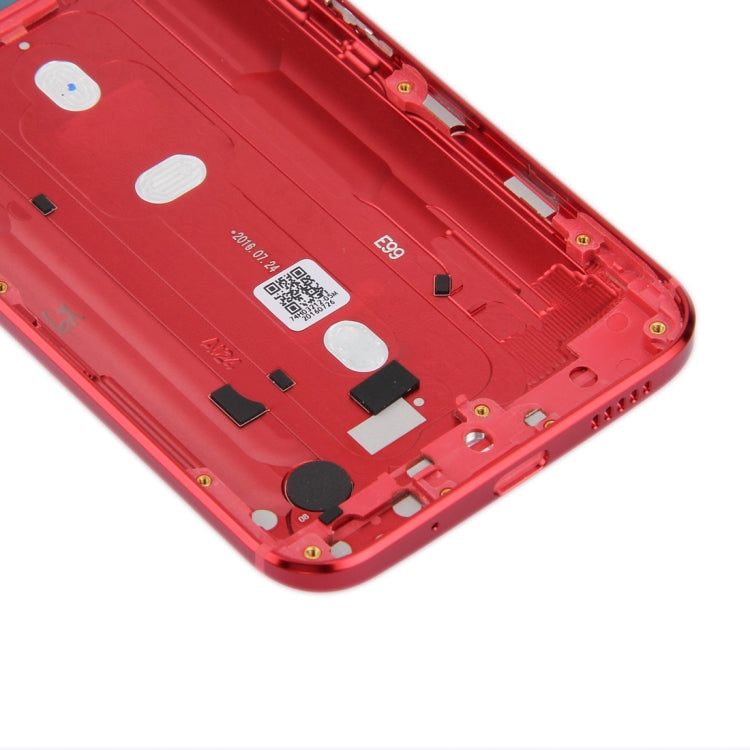 Full Housing Cover (Front Housing LCD Frame Bezel Plate + Back Cover) for HTC 10 / One M10(Red)