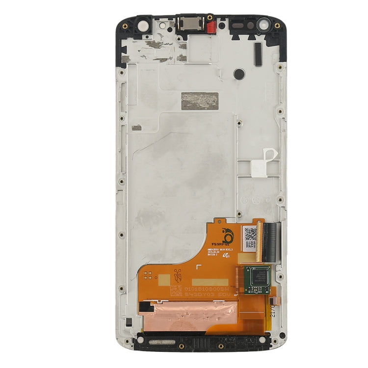 TFT LCD Screen for Motorola Moto X Force XT1581 / Droid Turbo 2 XT1585 Digitizer Full Assembly with Frame