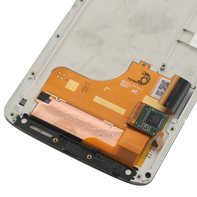 TFT LCD Screen for Motorola Moto X Force XT1581 / Droid Turbo 2 XT1585 Digitizer Full Assembly with Frame