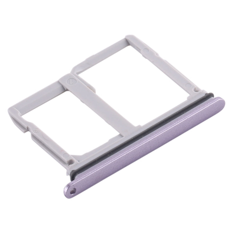 Nano SIM Card Tray + Micro SD Card Tray for LG Stylo 4 / Q Stylus Q710 / LM-Q710CS / LM-Q710MS / LM-Q710ULS / LM-Q710ULM / LM-Q710TS / LM-Q710WA (Silver)