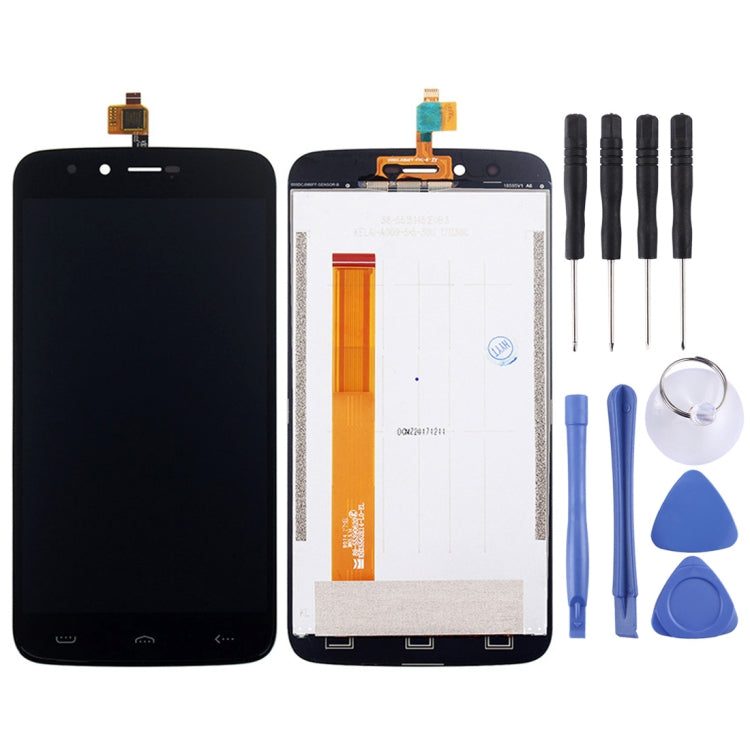 Original LCD Screen for HOMTOM HT50 with Digitizer Full Assembly (Black)