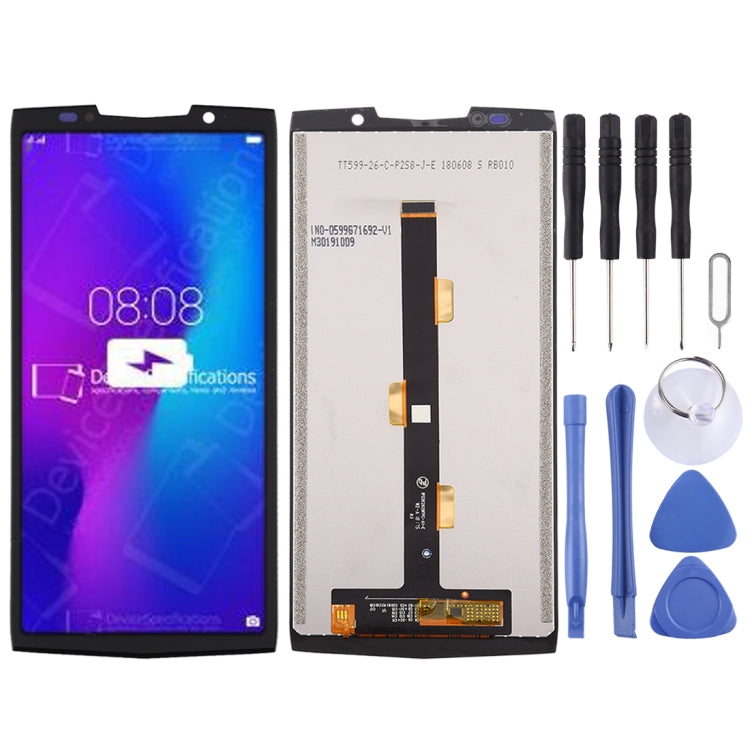 Touch Panel + LCD Full Assembly for Doogee N100(Black)