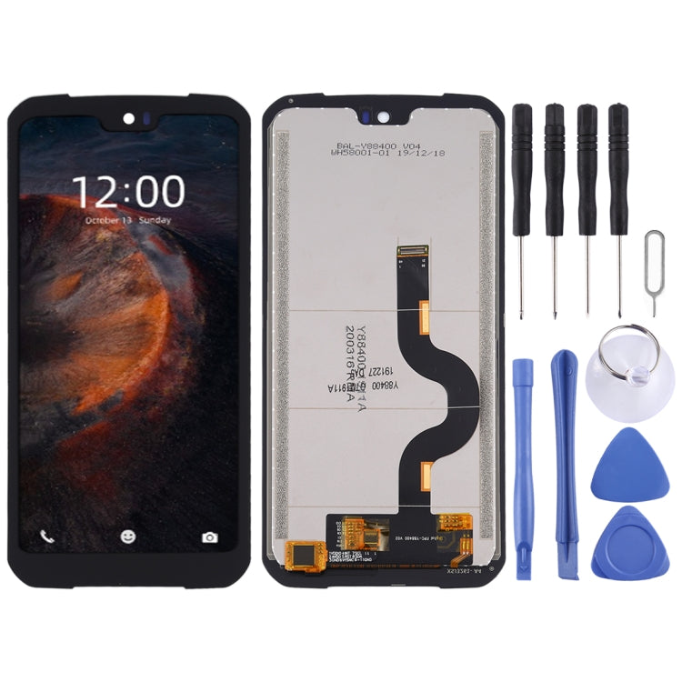 Touch Panel + LCD Full Assembly for Doogee S68 Pro(Black)