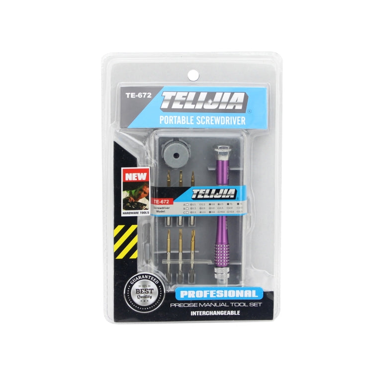 JIAFA TE-967A 8 in 1 Screwdriver Repair Tool Set