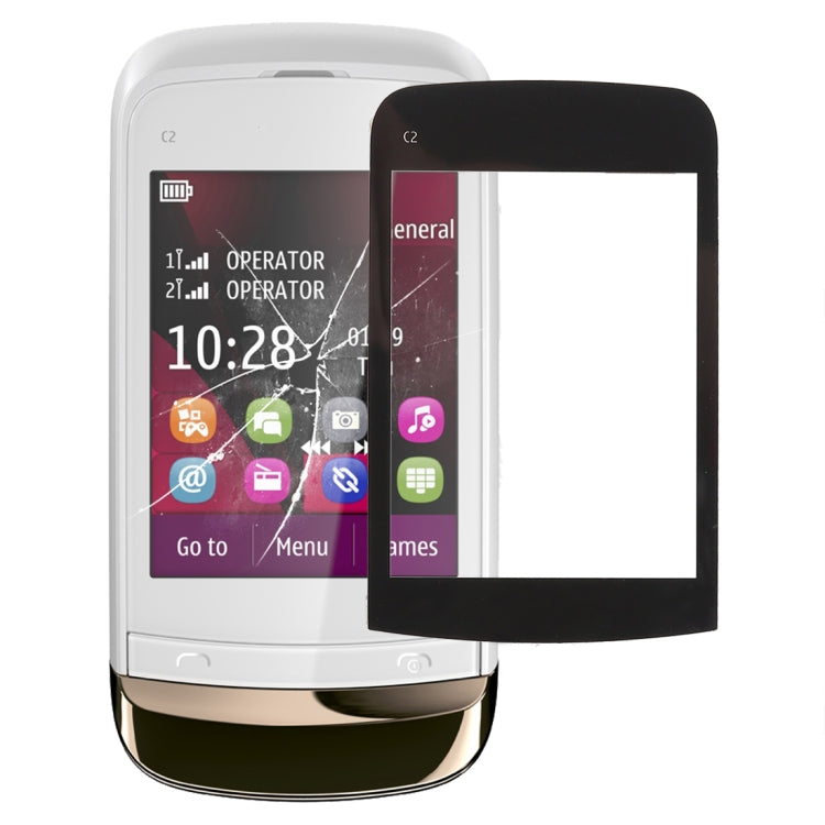 Touch Panel for Nokia C2(Black)