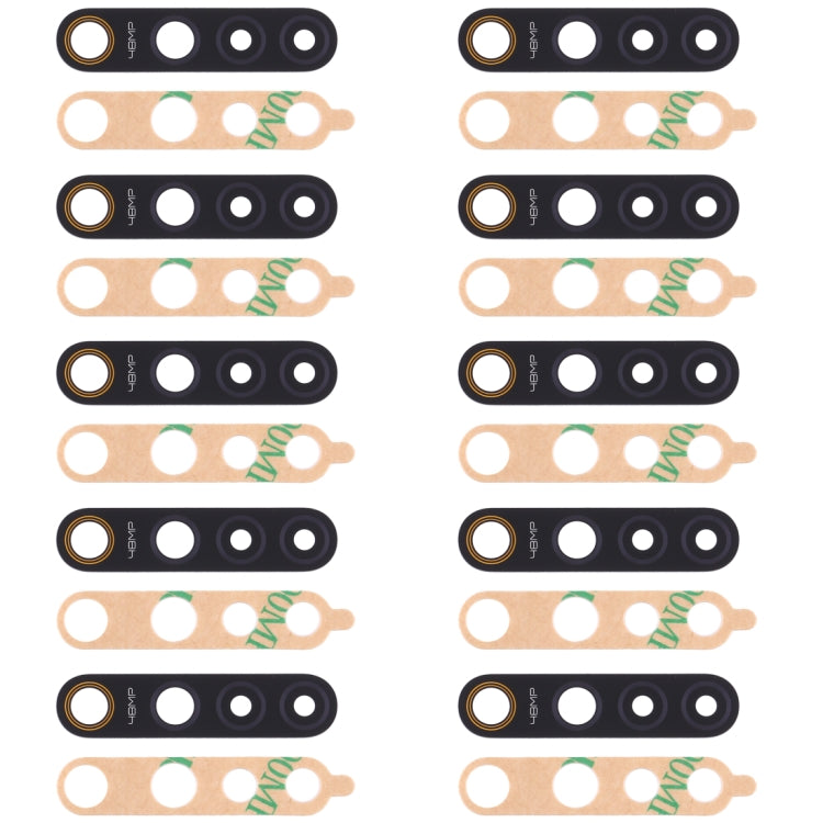 For OPPO Realme 5s 10pcs Back Camera Lens