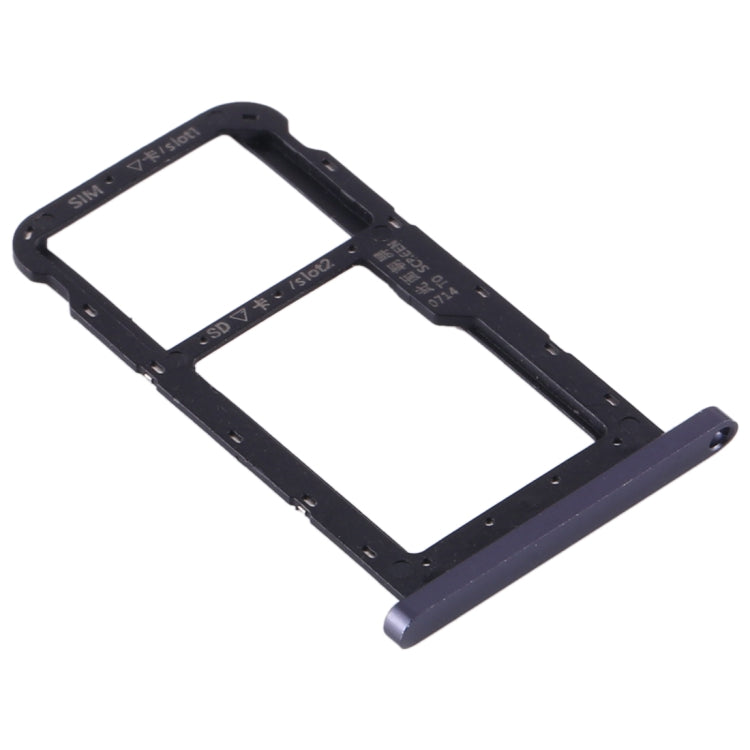 SIM Card Tray + Micro SD Card Tray for Huawei MediaPad M6 10.8 (Black)