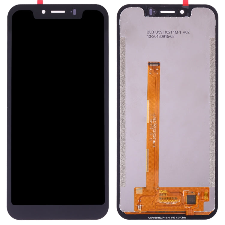 Original LCD Screen for Ulefone Armor 5 with Digitizer Full Assembly (Black)