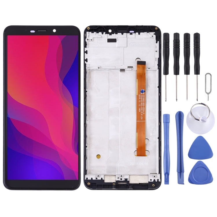 Original LCD Screen for Ulefone Power 3L with Digitizer Full Assembly (Black)