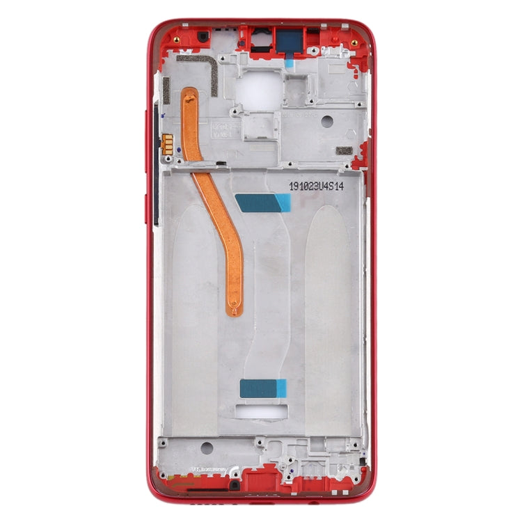 Original Middle Frame Bezel Plate for Xiaomi Redmi Note 8 Pro(Red)