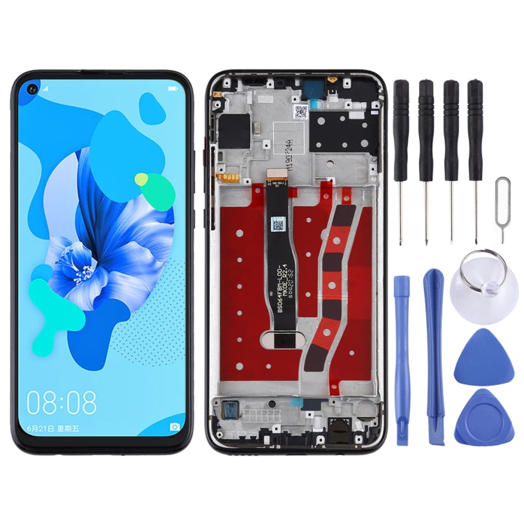OEM LCD Screen for Huawei Nova 5i Digitizer Full Assembly with Frame
