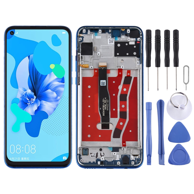OEM LCD Screen for Huawei Nova 5i Digitizer Full Assembly with Frame