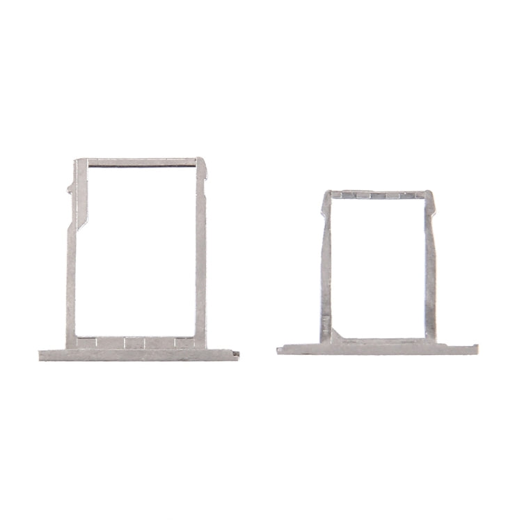 for BlackBerry Classic / Q20 SIM Card Tray + Micro SD Card Tray(Silver)